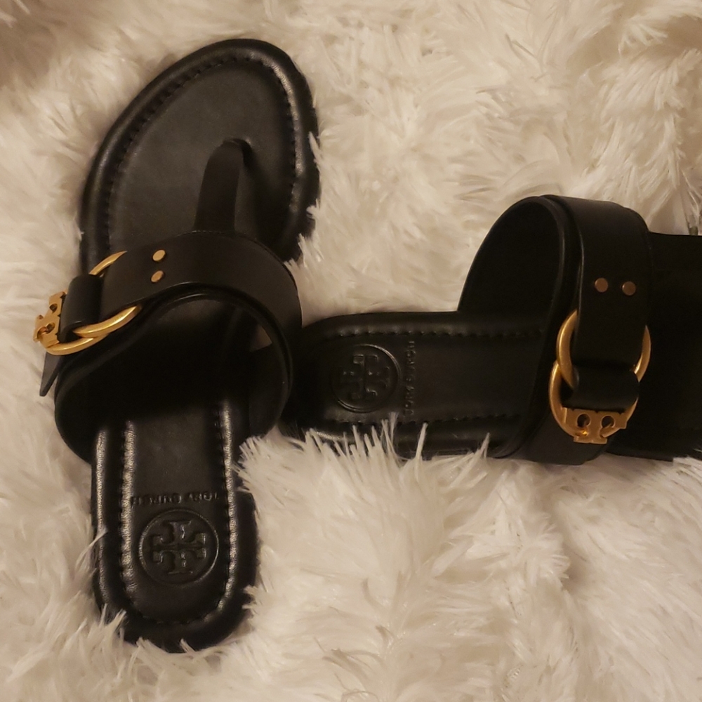 NWT Tory Burch Marsden Flat Thong Sandals